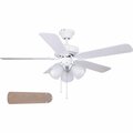 Canarm Gs 42 in. White Studio Fan CF42STU5WH-B